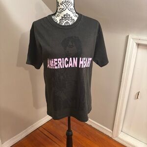 NWOT Benson Benny Boone American Heart Tour T Shirt Faded Black Medium Pop Rock